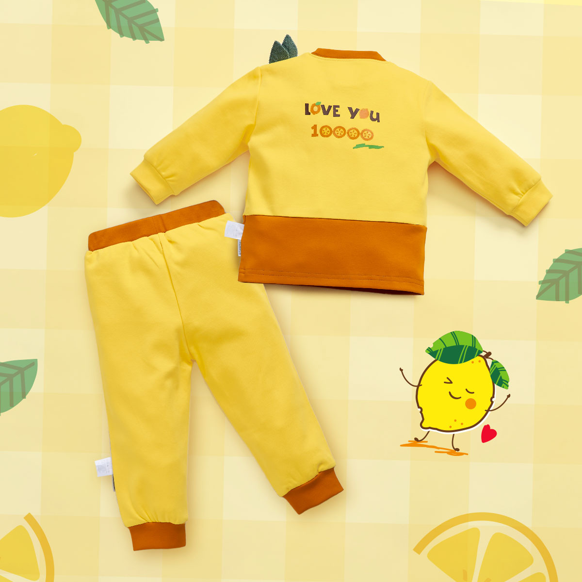 OMYMONSTER「愛檸B」長袖套裝