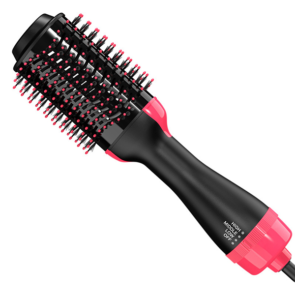 Japan AKI multifunctional straight hair curly hair dry and wet dual-purpose styling hot air comb A0045
