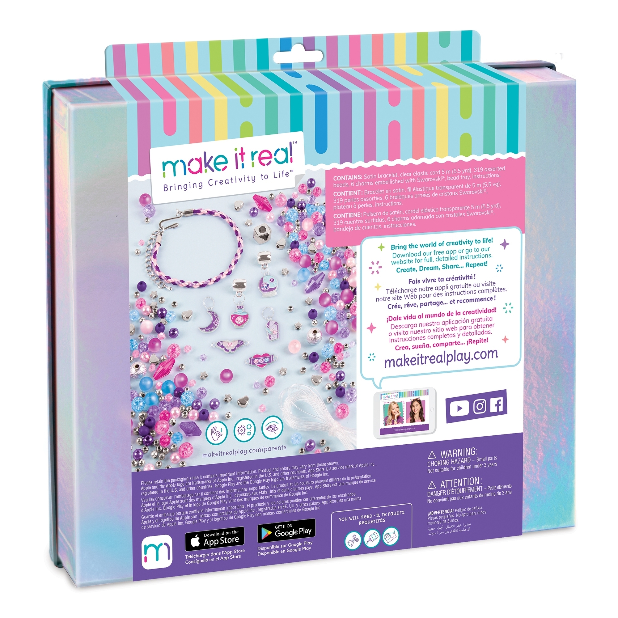 《 美麗夢工坊 Make It Real 》 璀璨夜空手鍊組