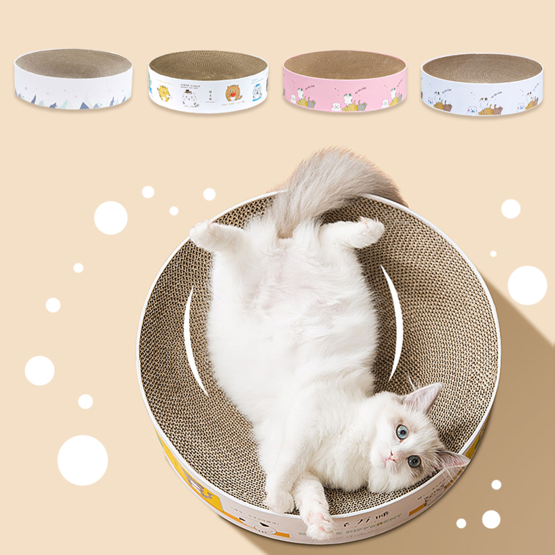 超大圓餅貓抓盆 貓抓板窩
