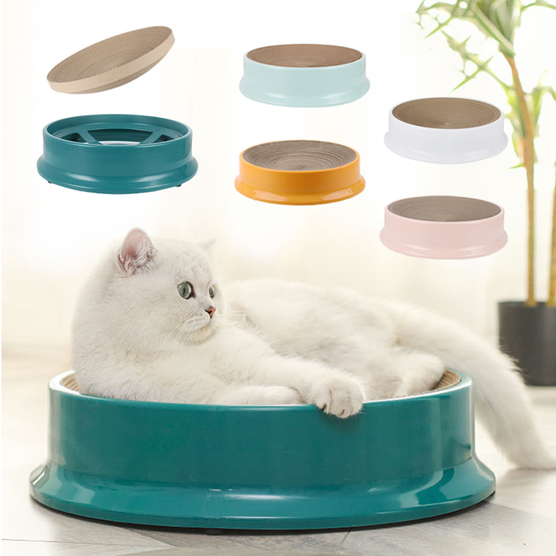 厚底貓抓盆 貓抓盆 可替換內芯 貓抓玩具