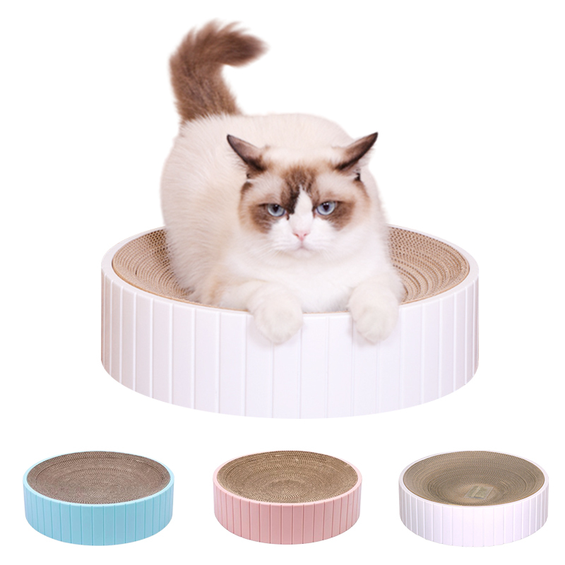 可替換 羅盤 圓形貓抓板 兩面可用 厚實耐抓 貓咪玩具