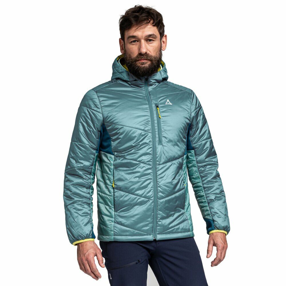 【Schoffel】男PRIMALOFT Black 防風抗雪保暖透氣超輕連帽外套 / 22SL20-23638-[藍、黑]