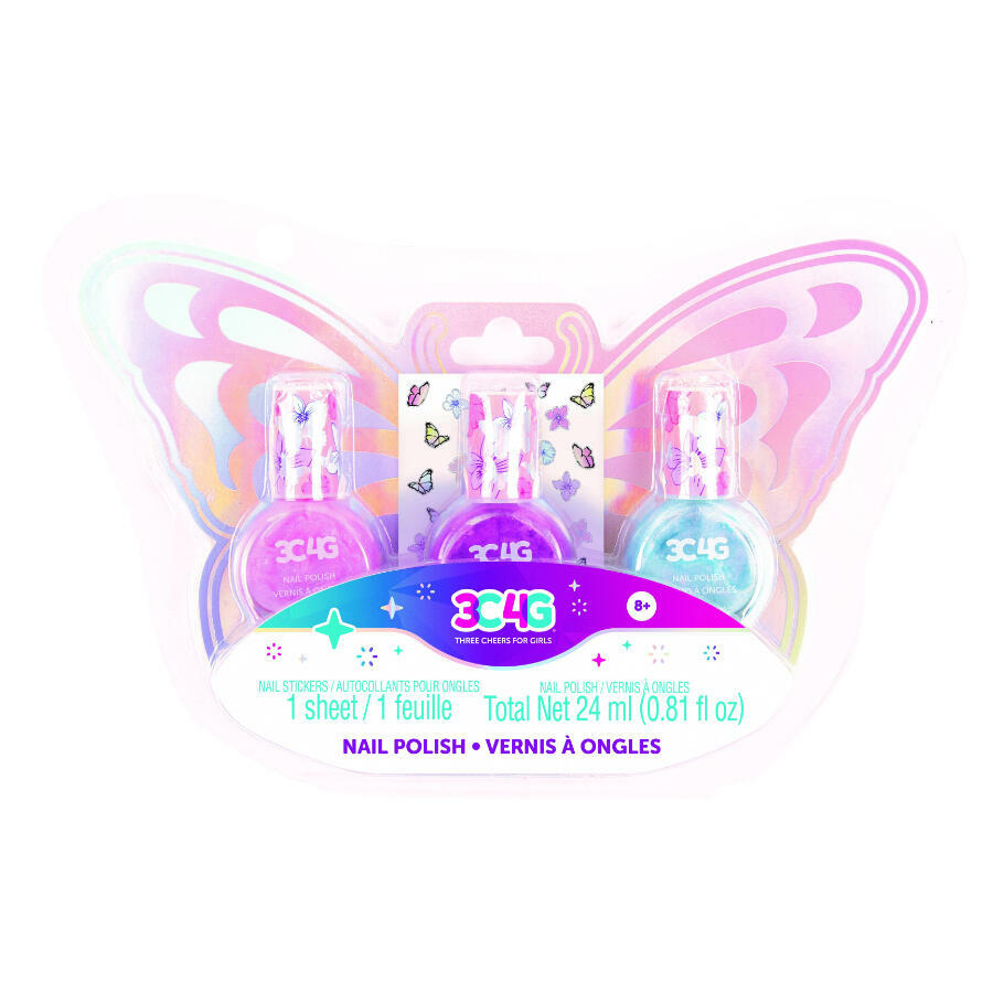 《 美麗夢工坊 Make It Real 》 蝴蝶花漾指彩組