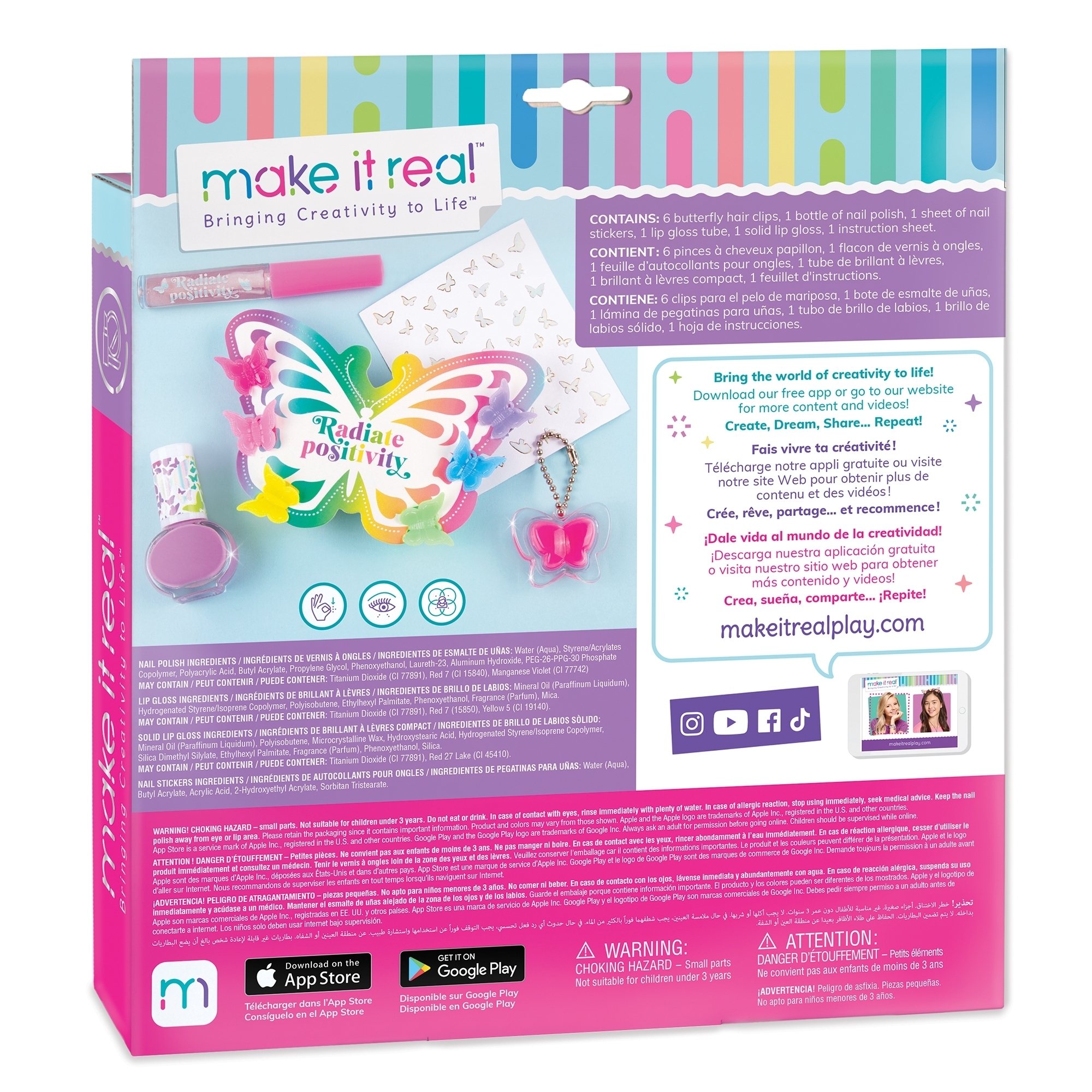 《 美麗夢工坊 Make It Real 》 蝴蝶髮飾化妝組