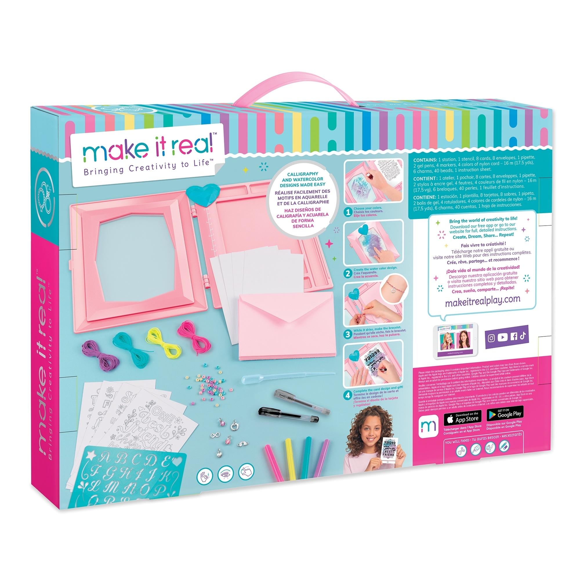 《 美麗夢工坊 Make It Real 》 DIY手鍊禮物組