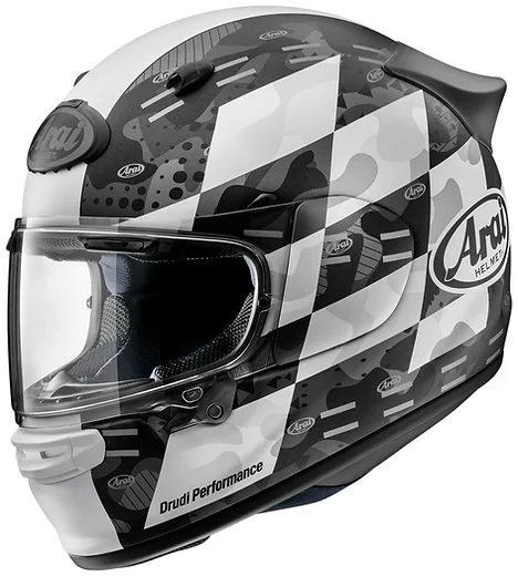 ARAI ASTRO-GX CHECKER WHITE