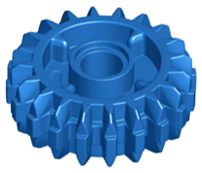 Lego 35185 Technic, Gear 20 Tooth Double Bevel with Clutch on Both Sides