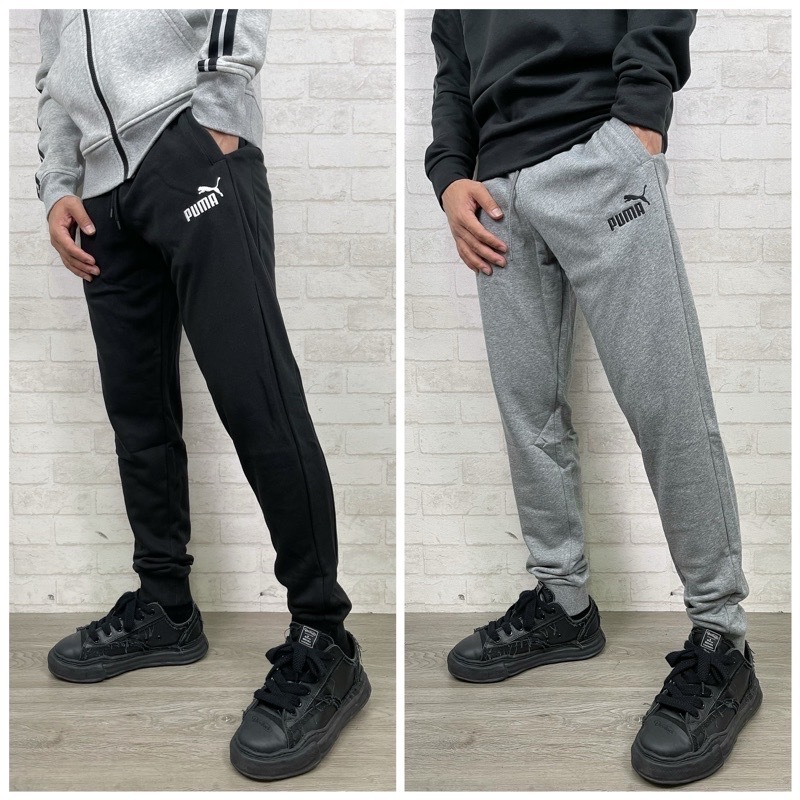 Puma 側邊Logo 毛巾布 縮口褲 棉褲 長褲