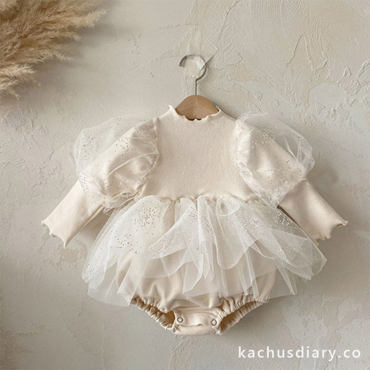 Baby puff princess bodysuit