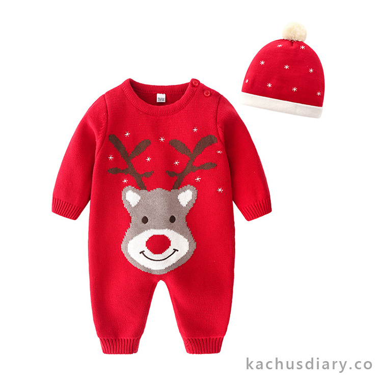 X'mas reindeer romper NO.2