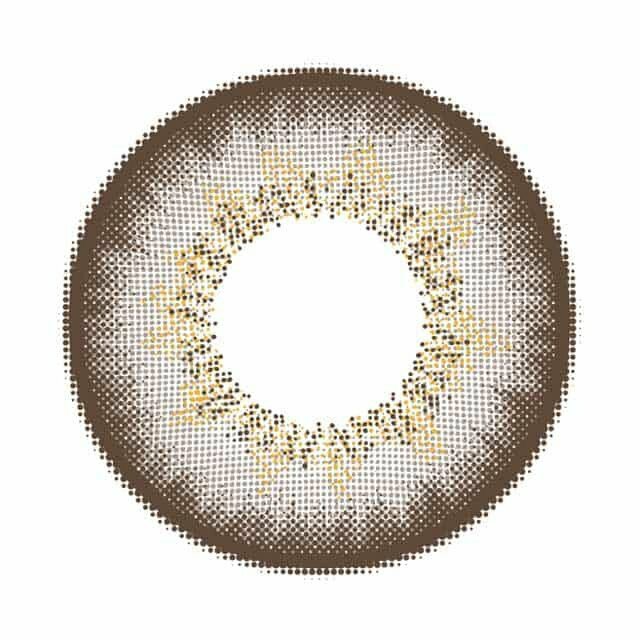 Colors 1 month Mega Brown 月拋棄型有色彩妝隱形眼鏡｜每盒2片