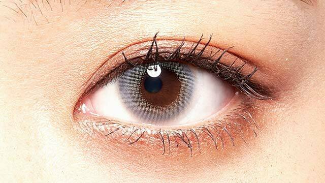 Colors 1 month Half Snow Gray 月拋棄型有色彩妝隱形眼鏡｜每盒2片