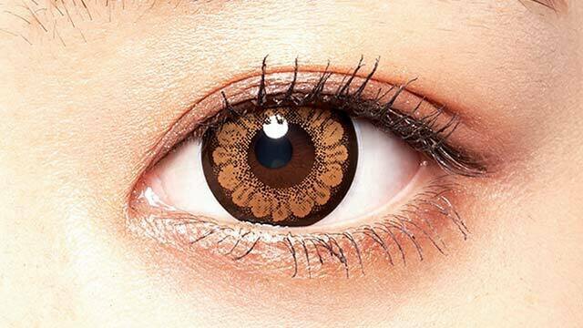 Colors 1 month  Mega Brown Flower 月拋棄型有色彩妝隱形眼鏡｜每盒2片