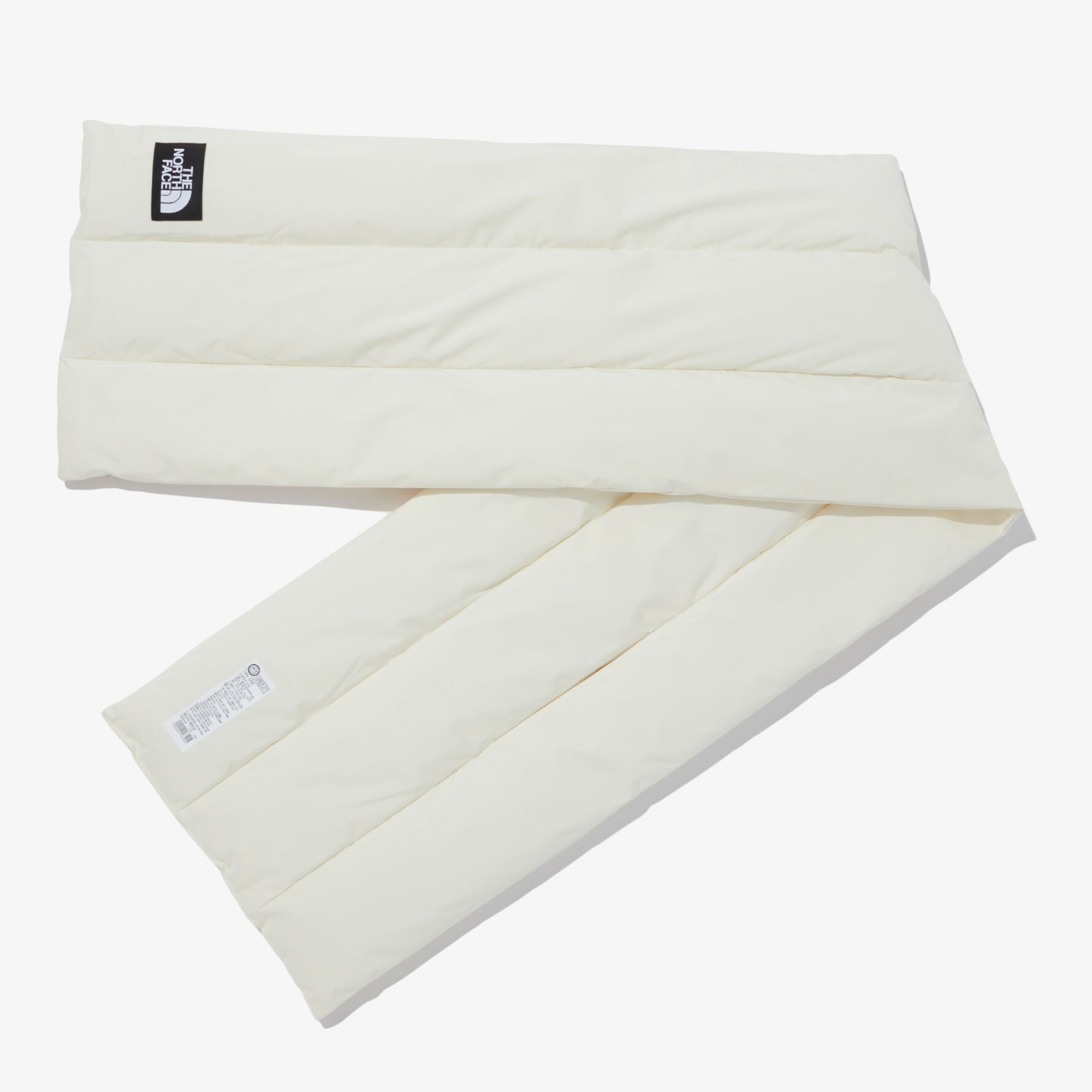 THE NORTH FACE ON-BALL WIDE MUFFLER 羽絨 圍脖 白 NA5IN56B