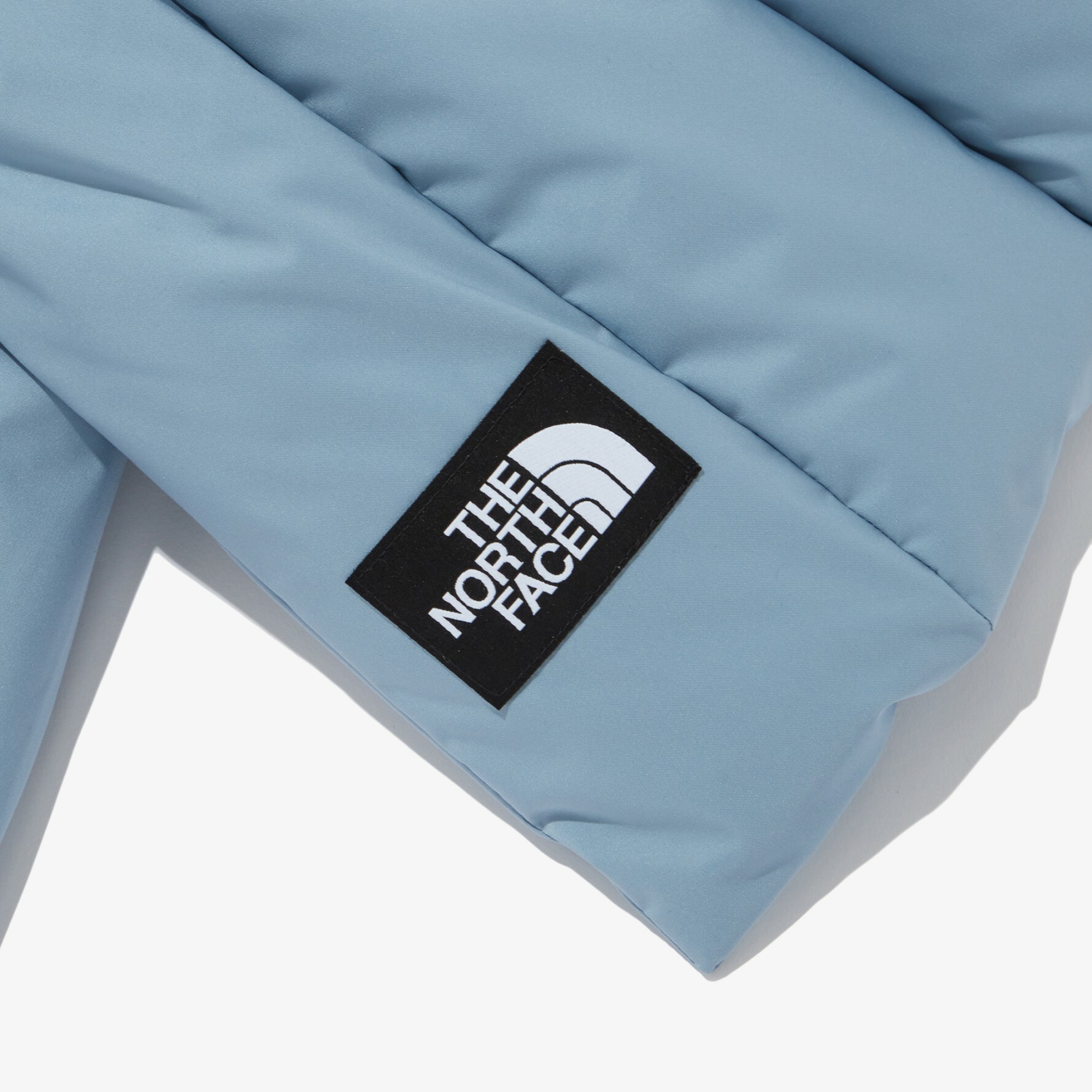 THE NORTH FACE ON-BALL WIDE MUFFLER 羽絨 圍脖 水藍  NA5IN56E