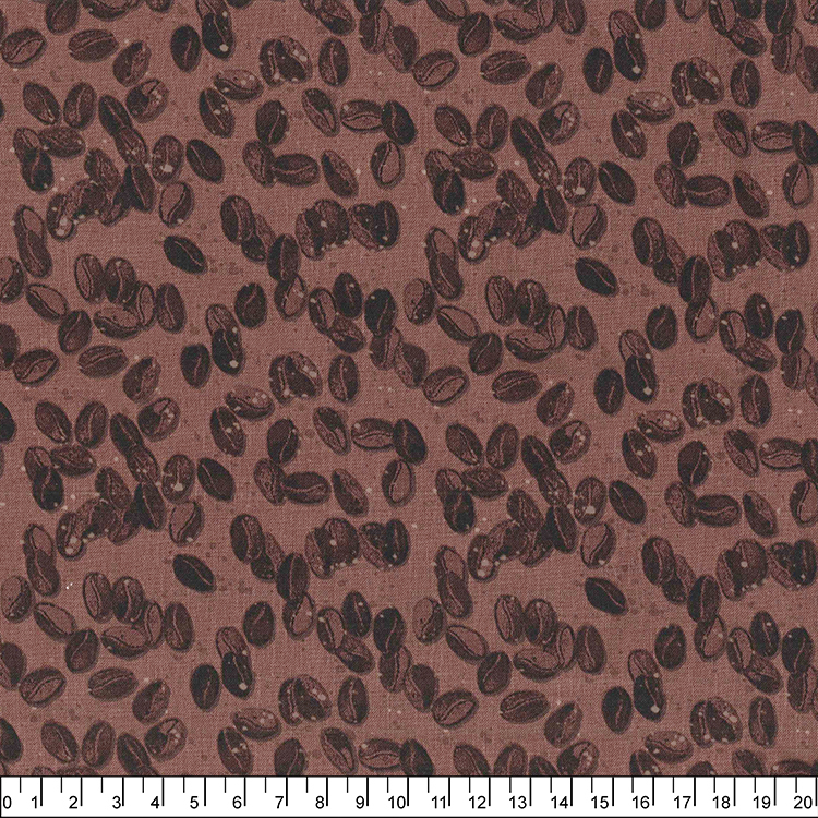 進口棉布221111-027(一尺)咖啡豆