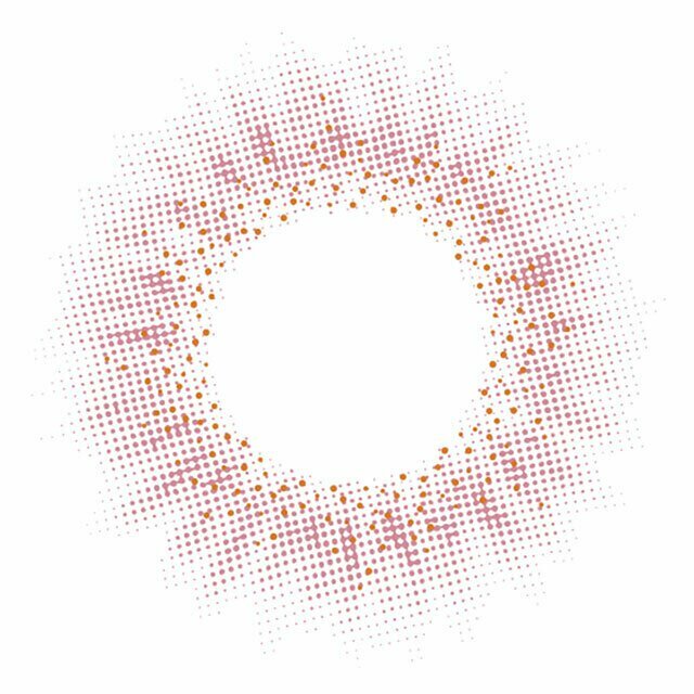 Colors 1 month Natural PINK Brown 月拋棄型有色彩妝隱形眼鏡｜每盒2片