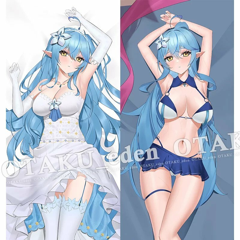 「同人代購」FF39 雪花ラミィ Yukihana Lamy-睫毛 等身抱枕