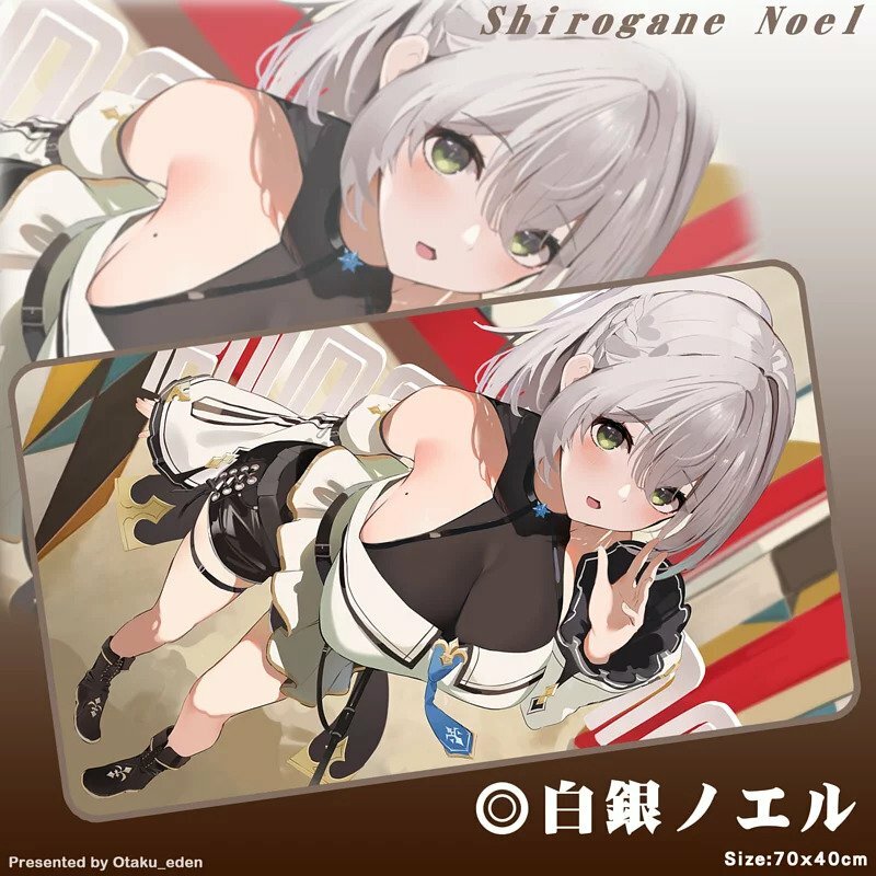 「同人代購」FF40 白銀ノエル Shirogane Noel 滑鼠.桌遊兩用墊 70x40cm