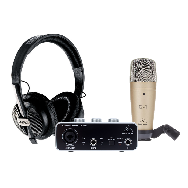 Behringer U-Phoria Studio 錄音套組