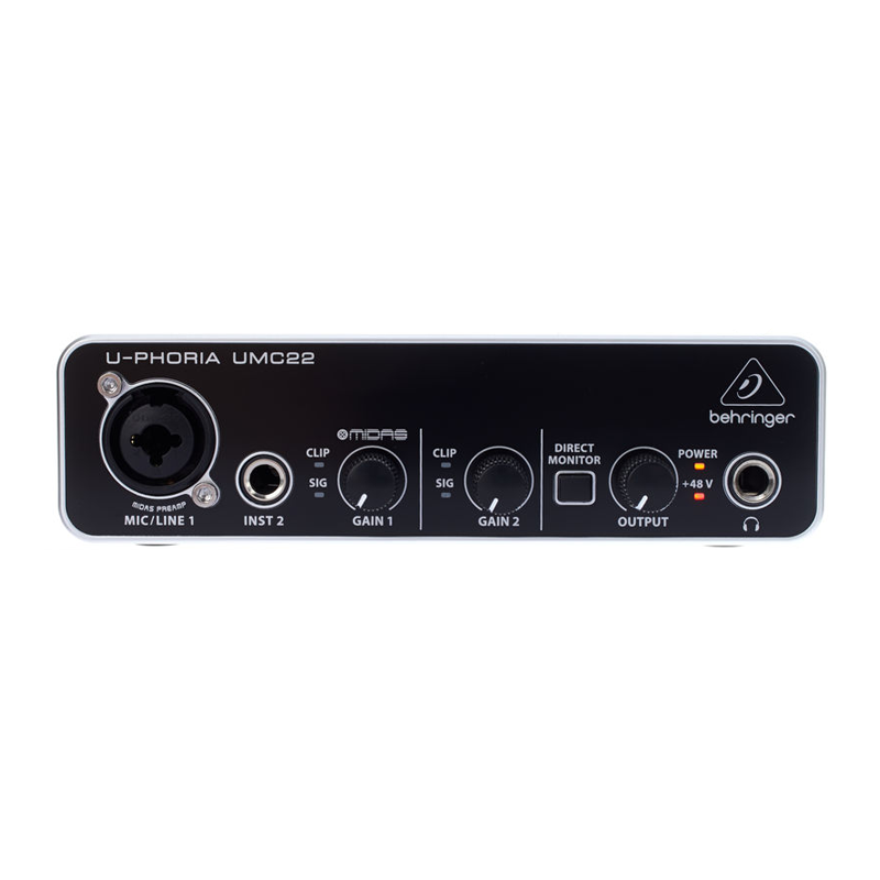Behringer UMC22 錄音介面