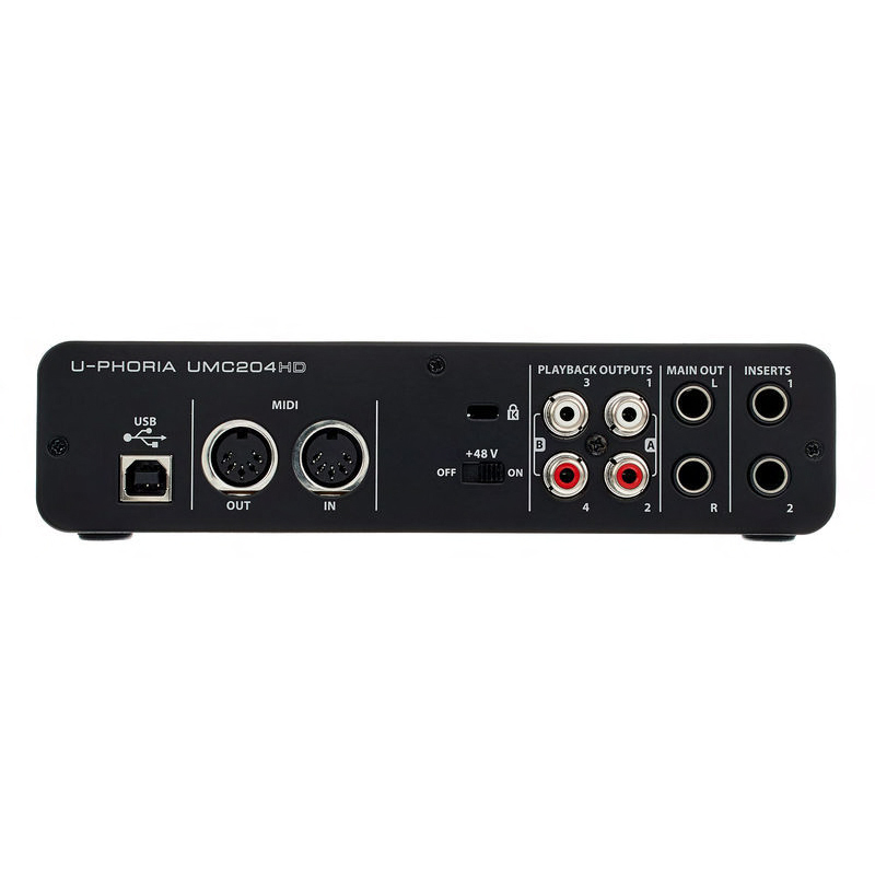 Behringer UMC204HD 錄音介面