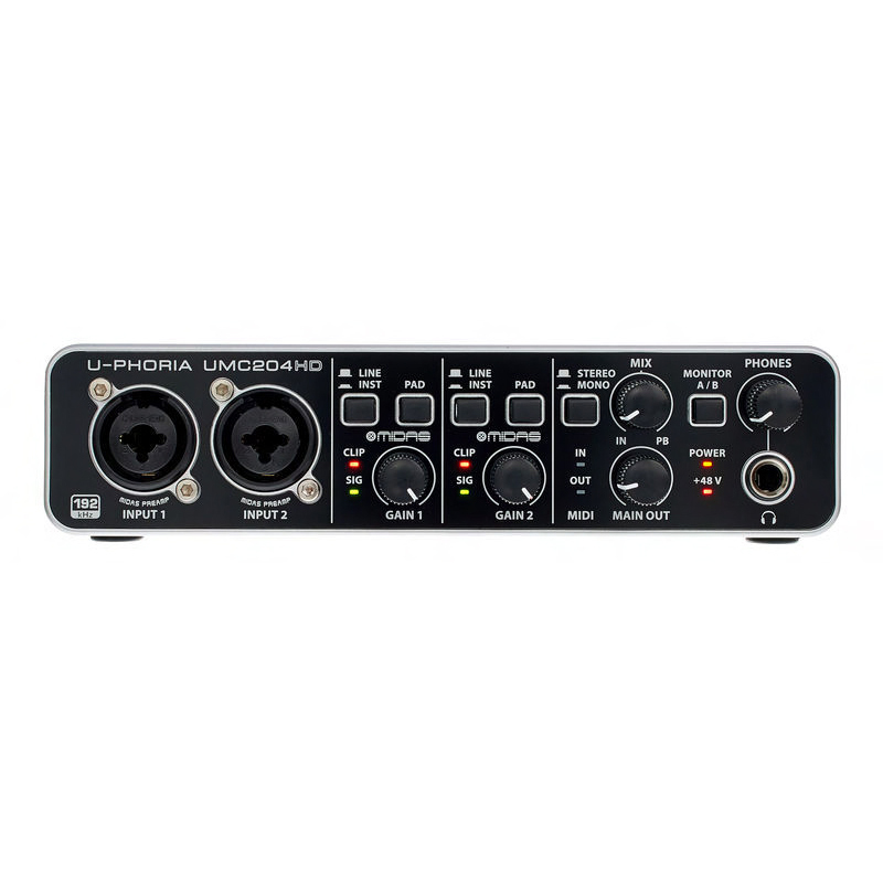 Behringer UMC204HD 錄音介面