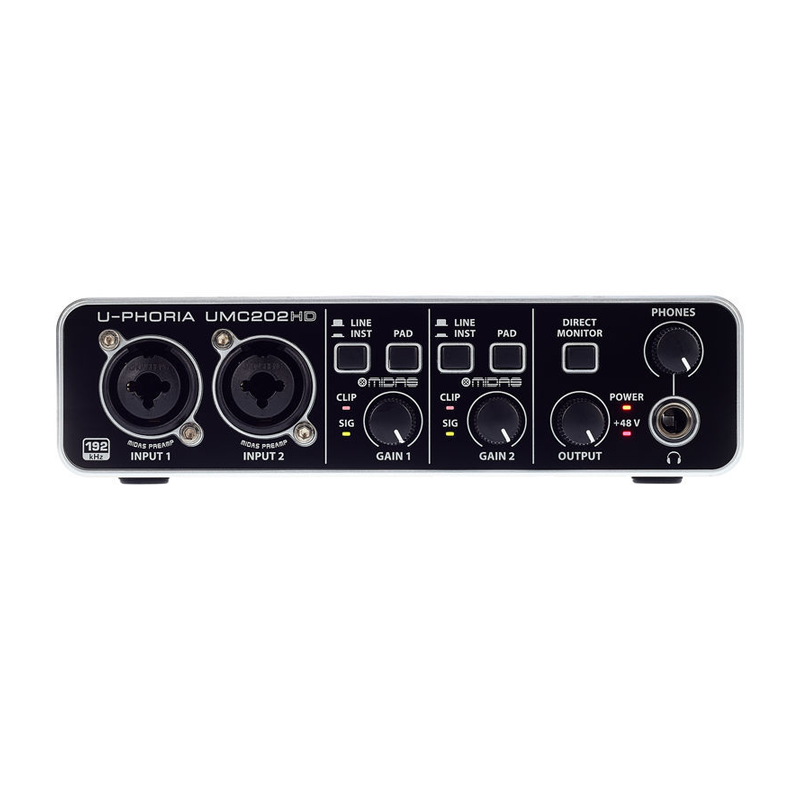 Behringer UMC202HD 錄音介面
