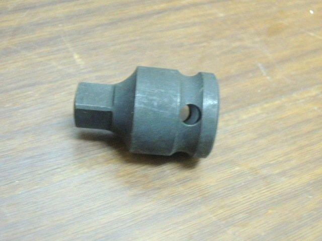 ＊中崙五金【附發票】加拿大-Genius 1/2凹*3/8凸 4分轉3分 氣動接頭 轉換套筒 變頭套筒 台灣製