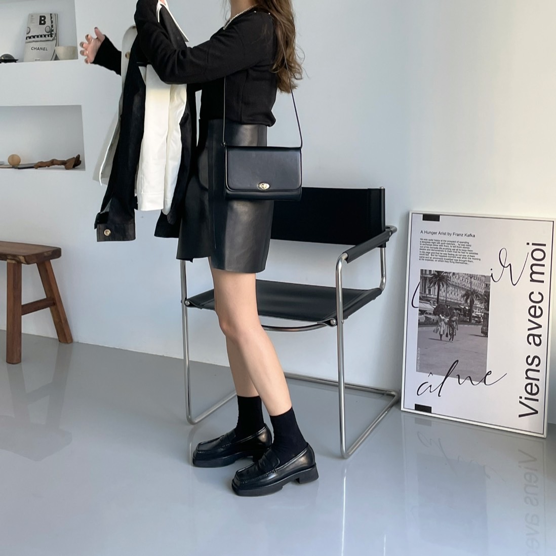 首爾街道 百搭厚底鞋