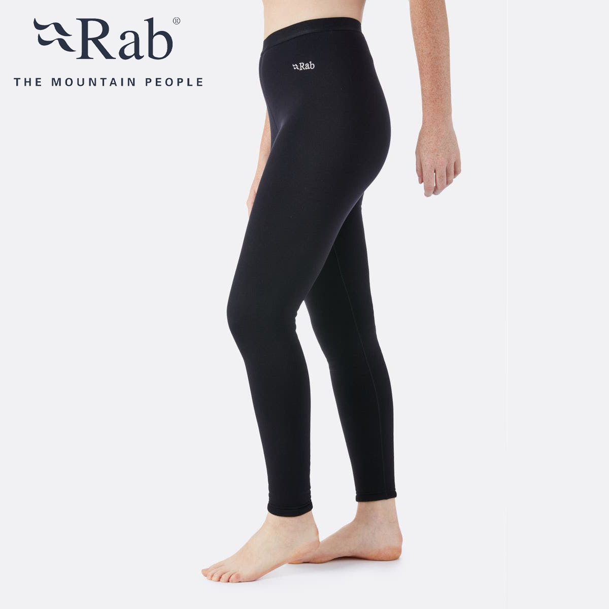 Rab Power Stretch Pro Pants 女款保暖排汗內搭褲 保暖緊身褲 黑 QFE-41-BL