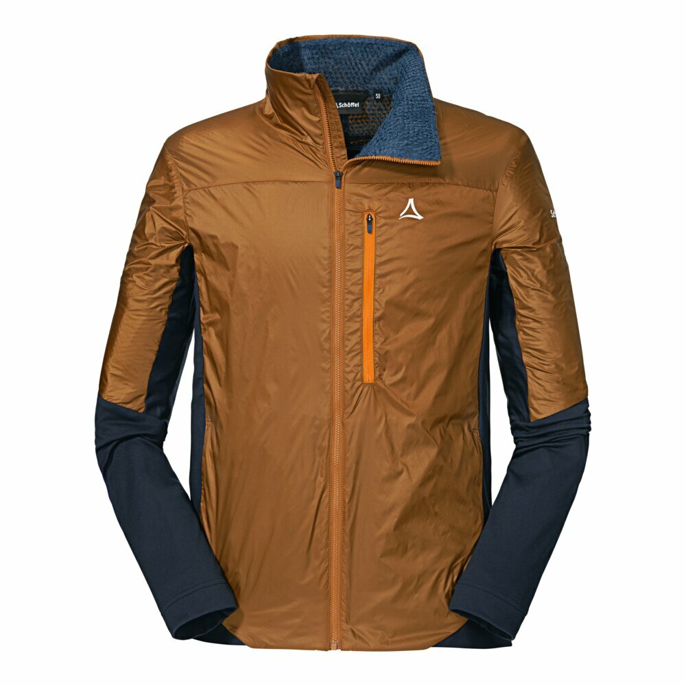 【Schoffel】男POLARTEC Alpha 防風抗雪保暖透氣超輕連帽外套 / 22SL20-23608-[棕、藍綠]
