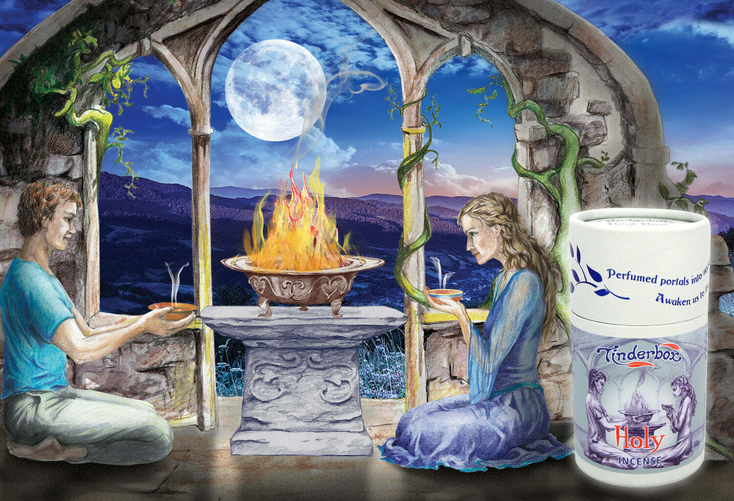 芳香樹脂 | 燻香粉 - 聖境 50g (效期2026.08)