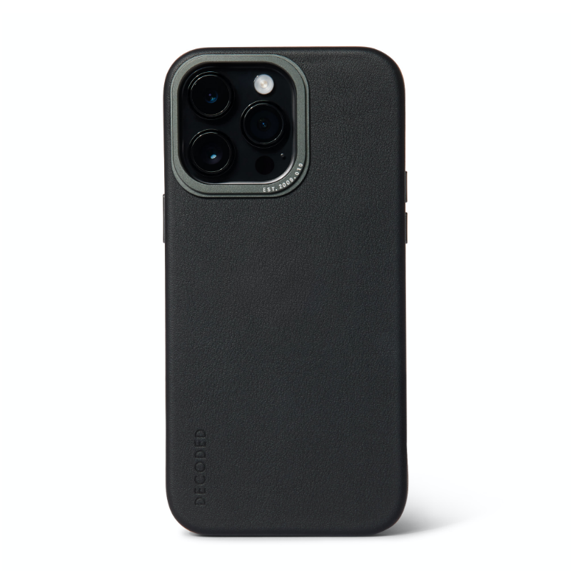 DECODED｜i14 系列頂級真皮殼-深黑