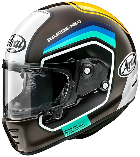 ARAI RAPIDE-NEO NUMBER BROWN