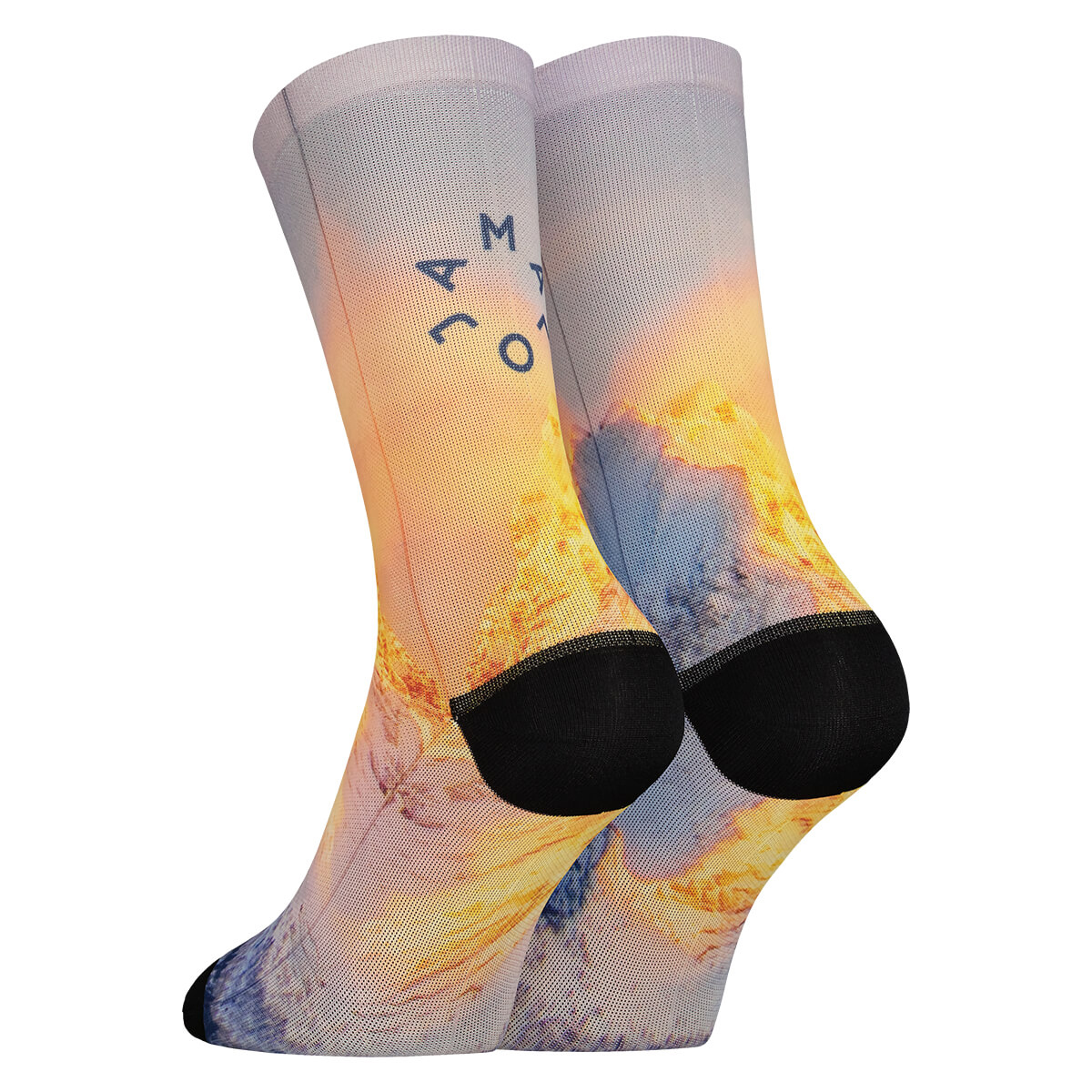 【MALOJA】快乾排汗透氣機能型中筒襪 / 22MA34313-橘、粉