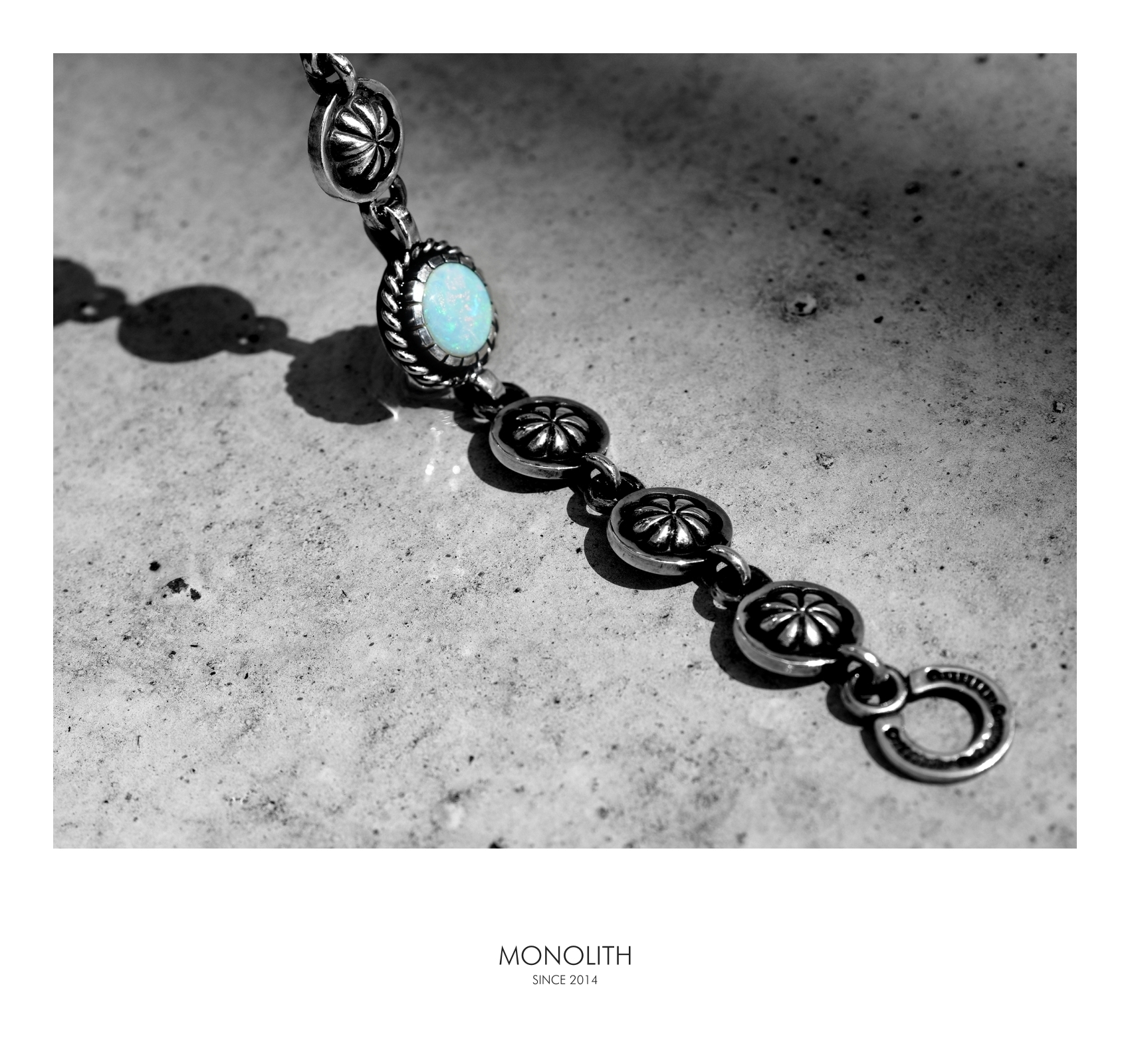 蛋白石銀貝【手鍊】