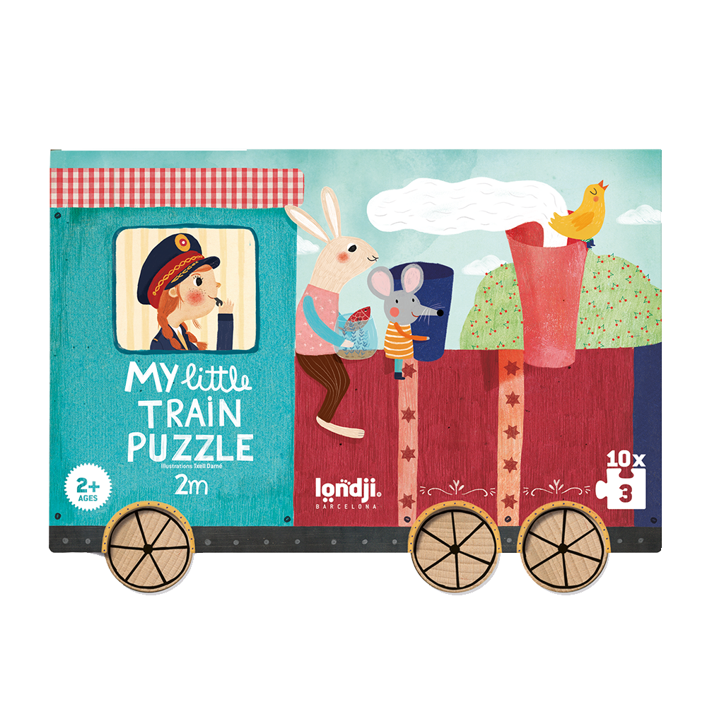 西班牙Londji 我的小火車拼圖