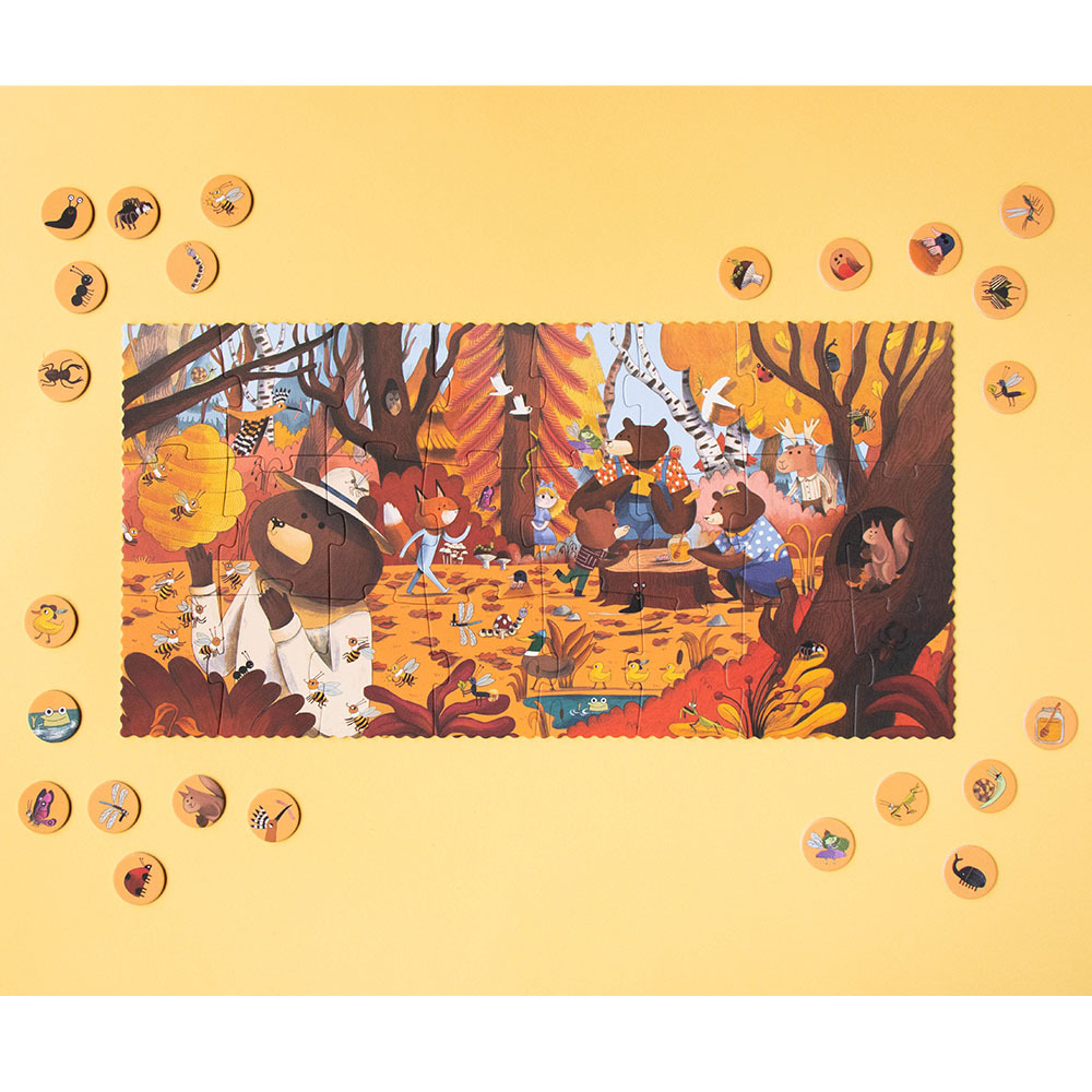 (預購4/7)西班牙Londji 熊熊森林找找看拼圖