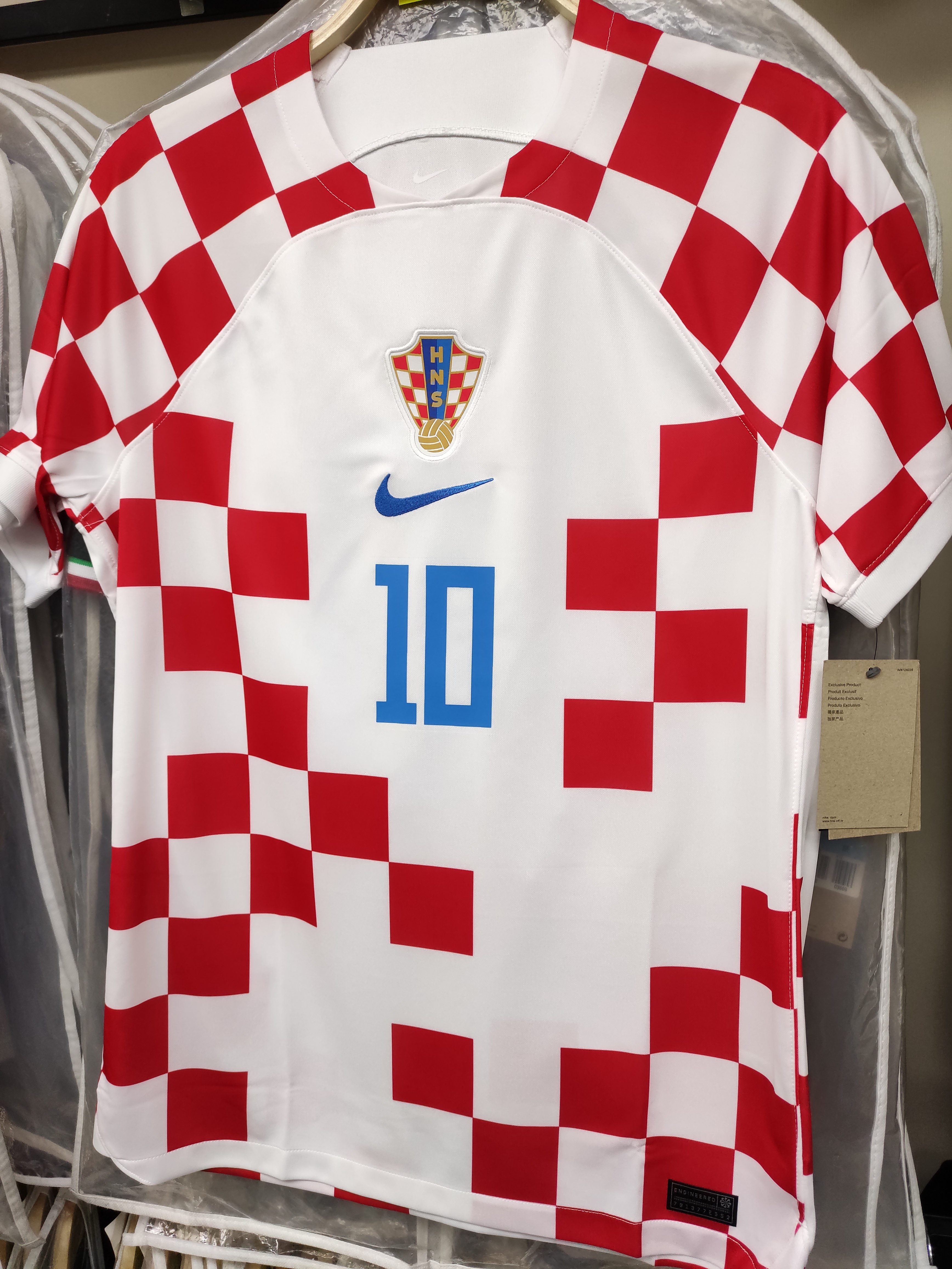 2022世界杯克羅地亞國家隊主場摩迪球迷版球衣