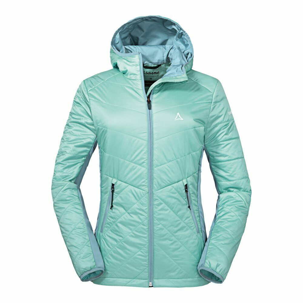 【Schoffel】女PRIMALOFT防風抗雪保暖透氣超輕連帽外套 / 22SL20-13341-[薄荷綠、藍]