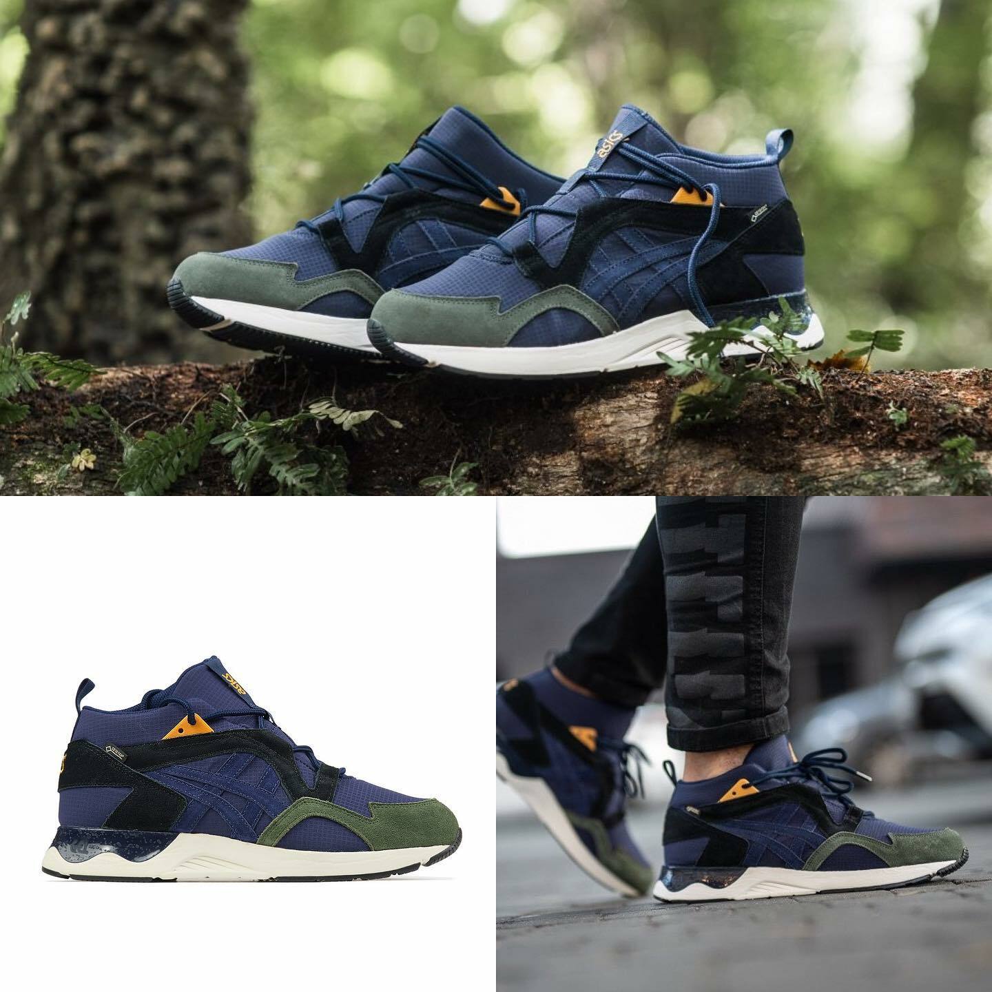 防水藍綠/ 黑紅Asics Gel Lyte V Sanze MT GTX