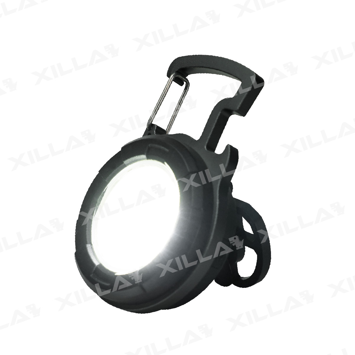 COB LED 迷你登山扣掛燈｜USB充電