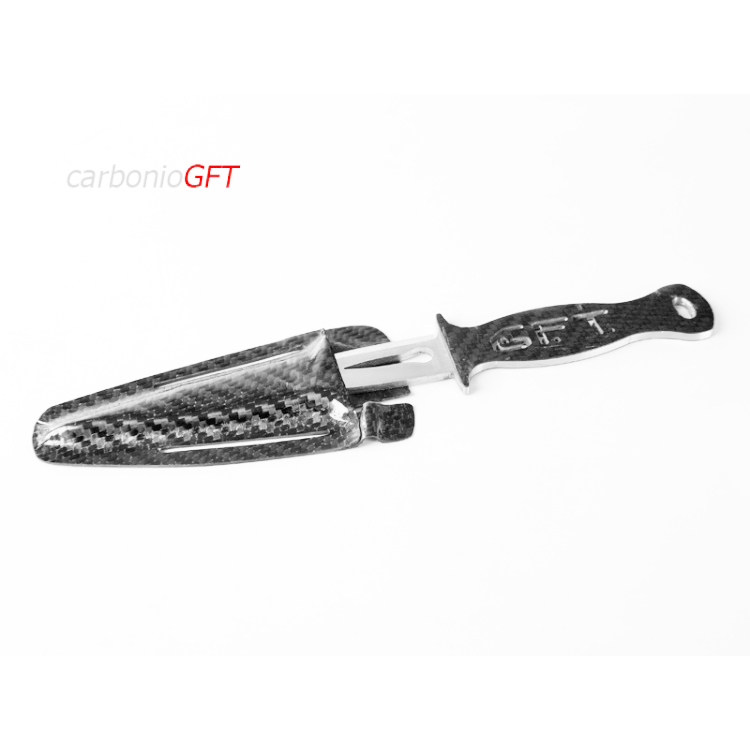 CARBONIO GFT - 碳纖飾板尖刺型潛水刀