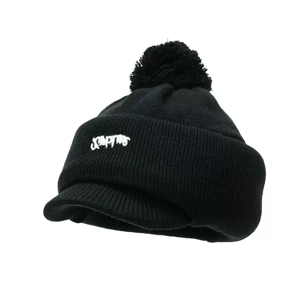 鴨舌套頭保暖針織帽 (4色) 保暖/男女適用/舒適/護脖/戶外/旅遊 41CNR1128