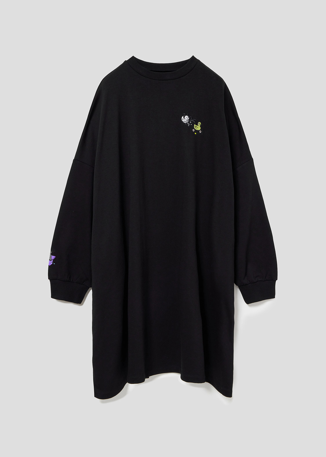 【予約商品】Graniph xDisney Nightmare Before Christmas 泰迪和殺手鴨長袖OP