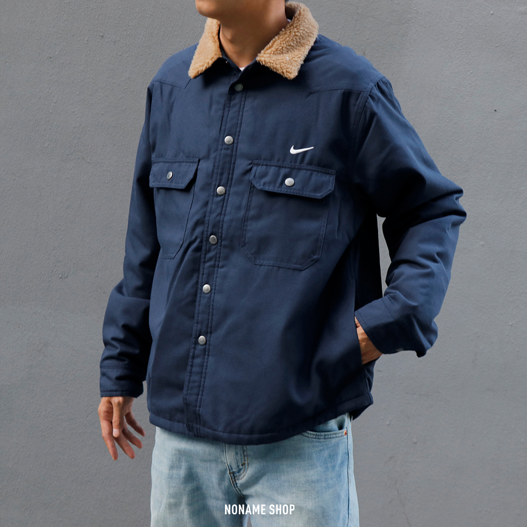 NIKE SB 法蘭絨 復古 夾克 工裝外套 兩色 (男款)