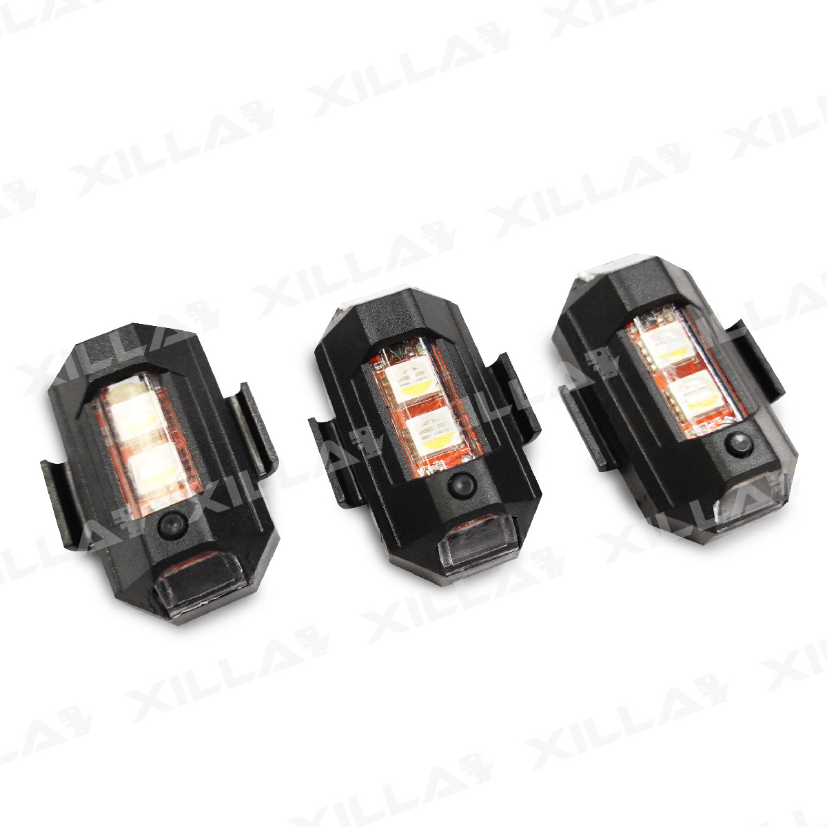 爆閃飛機領航燈｜USB充電 ｜三色切換