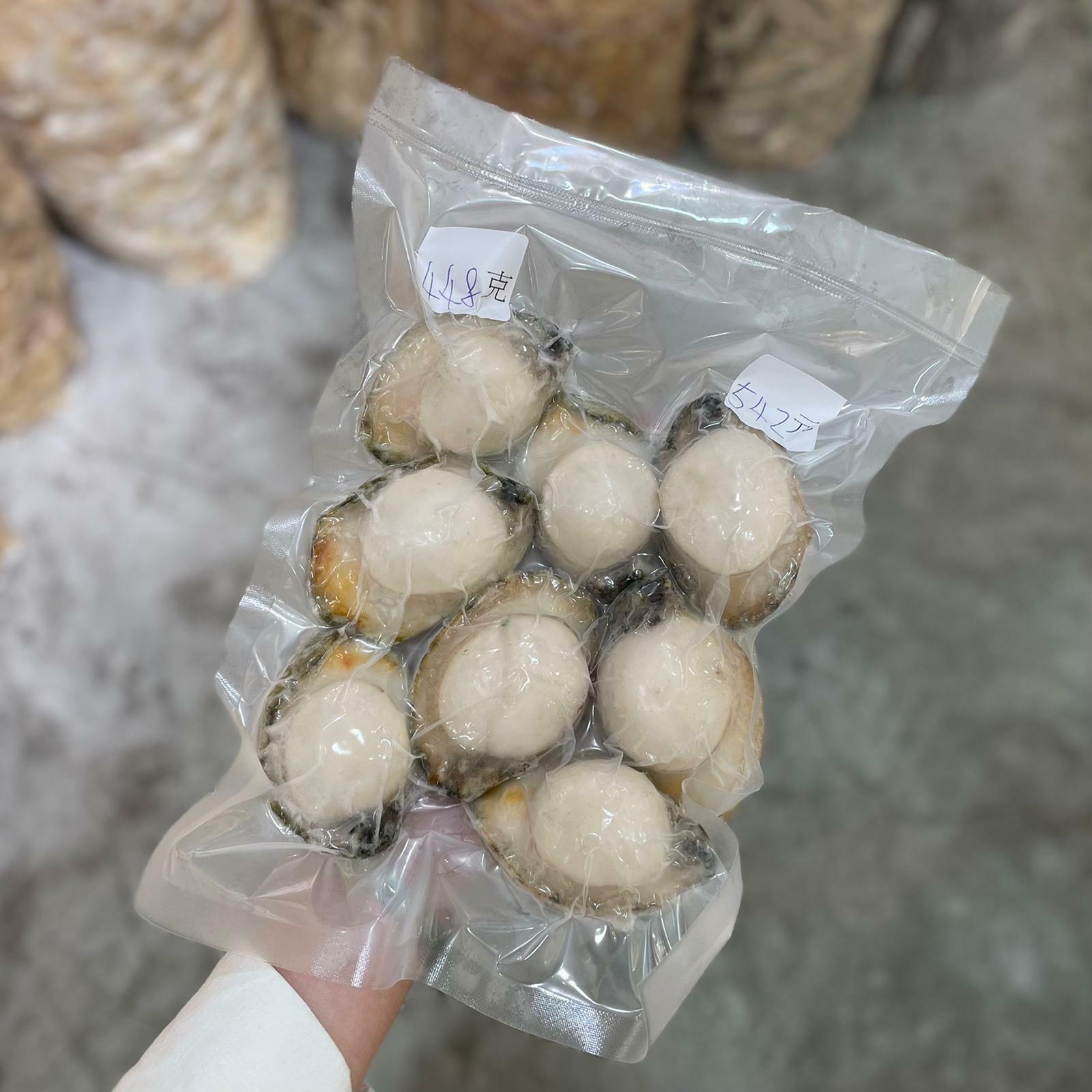急凍澳洲8-9頭BB鮑魚（454克）【由於每一隻的克數唔同，需要致電：25591097 查詢，或者WhatsApp ：98867492購買】